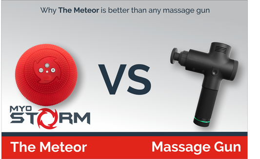 How the Meteor is Different than Massage Guns